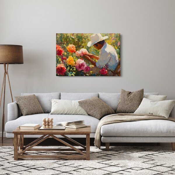 Obraz - Záhradník (90x60 cm)