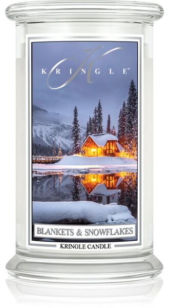 Kringle Candle Blankets & Snowflakes vonná sviečka 624 g