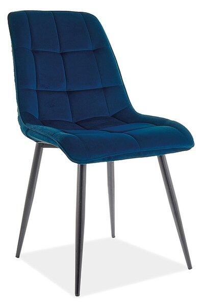 Jedálenská stolička CHIP Mat Velvet, 50x88x43, mat velvet 79