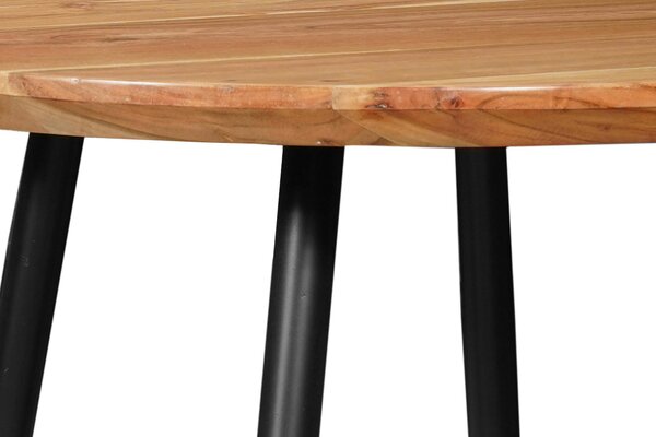 JEDÁLENSKÝ STÔL, akácia, čierna, farba akácie, 80/80/76 cm Stylife - Stoly