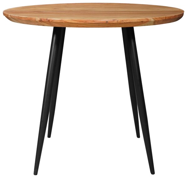 JEDÁLENSKÝ STÔL, akácia, čierna, farba akácie, 80/80/76 cm Stylife - Stoly