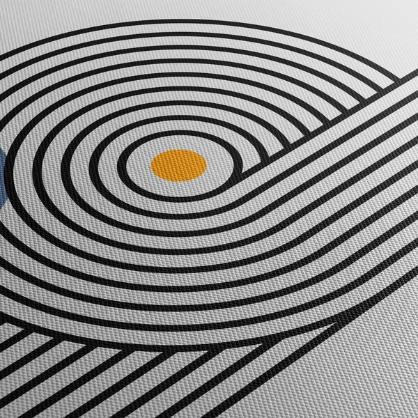 Obraz - Minimalistická abstrakcia N⁰1 (90x60 cm)