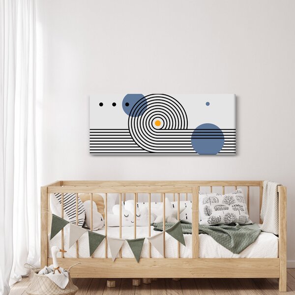 Obraz - Minimalistická abstrakcia N⁰1 (120x50 cm)