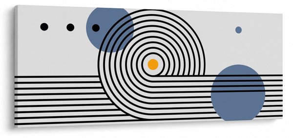 Obraz - Minimalistická abstrakcia N⁰1 (120x50 cm)