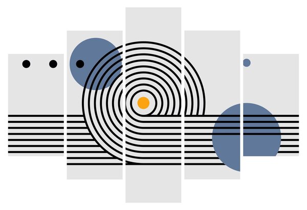 Obraz - Minimalistická abstrakcia N⁰1 (150x105 cm)