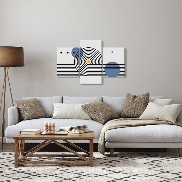 Obraz - Minimalistická abstrakcia N⁰1 (90x60 cm)