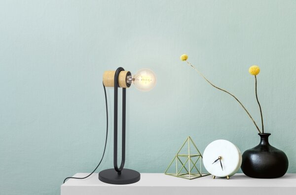 Eglo 43543 - Stolná lampa CHIEVELEY 1xE27/28W/230V