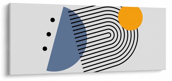 Obraz - Minimalistická abstrakcia N⁰2 (120x50 cm)