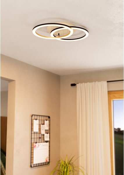 Eglo 99676 - LED Stmievateľný prisadený luster LOMALTAS 2xLED/16W/230V 2700-6500K