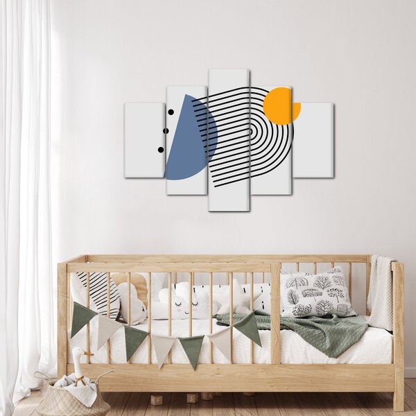 Obraz - Minimalistická abstrakcia N⁰2 (150x105 cm)