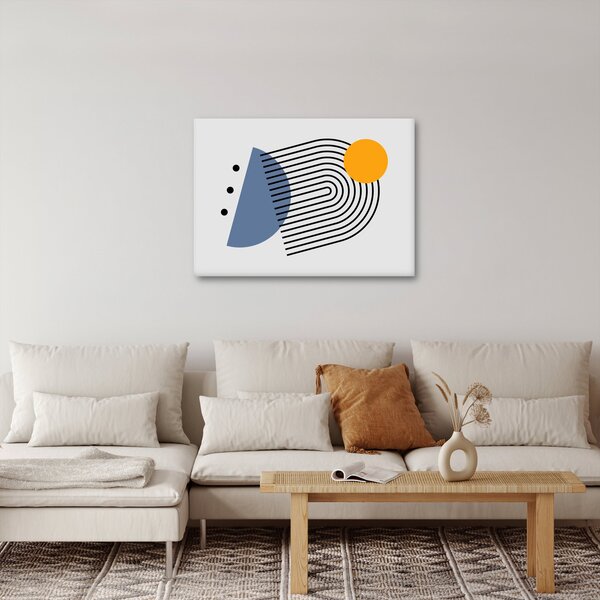 Obraz - Minimalistická abstrakcia N⁰2 (70x50 cm)