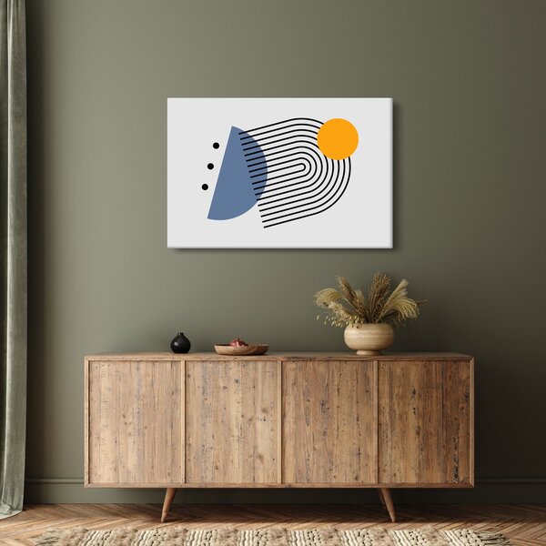 Obraz - Minimalistická abstrakcia N⁰2 (90x60 cm)