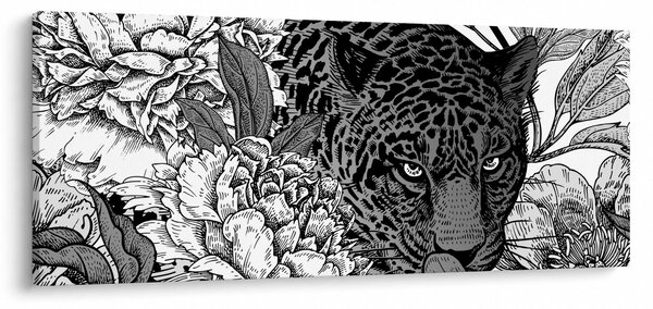 Obraz - Exotická záhrada (120x50 cm)