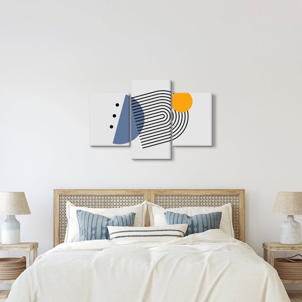 Obraz - Minimalistická abstrakcia N⁰2 (90x60 cm)