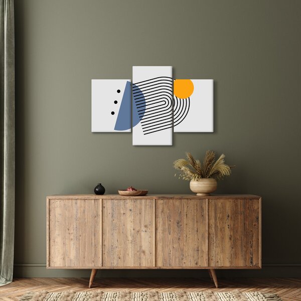 Obraz - Minimalistická abstrakcia N⁰2 (90x60 cm)