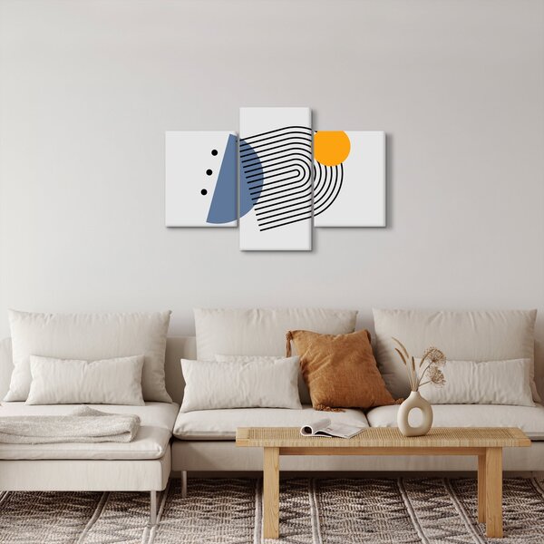 Obraz - Minimalistická abstrakcia N⁰2 (90x60 cm)