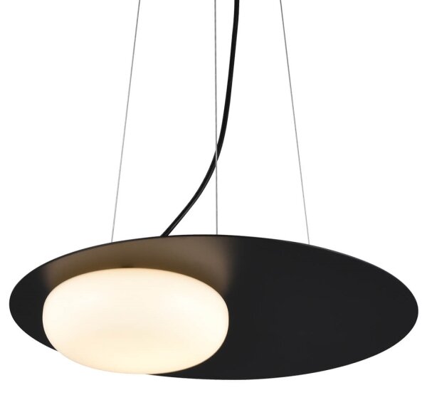 Klausen 111100 - LED Luster na lanku PETIT LED/12W/230V čierna