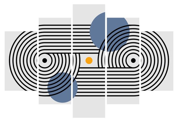 Obraz - Minimalistická abstrakcia N⁰3 (150x105 cm)