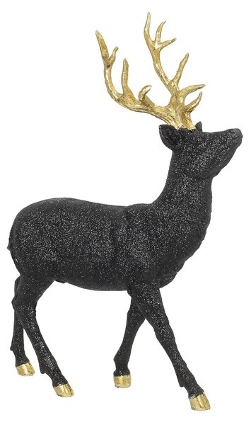 Dekorácia Deer 32x12x40 cm black