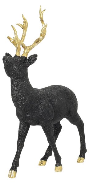 Dekorácia Deer 32x12x40 cm black