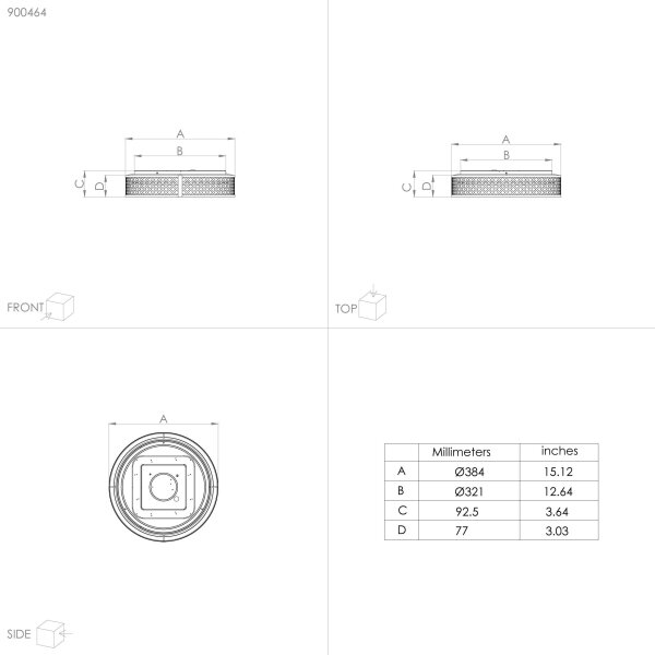 Eglo 900464 - LED Stropné svietidlo LUPPINERIA LED/24W/230V