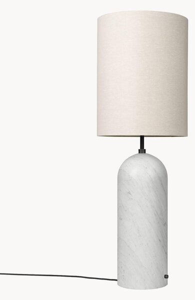 Stmievateľná stojacia lampa's mramorovým podstavcom Gravity, V 130 cm