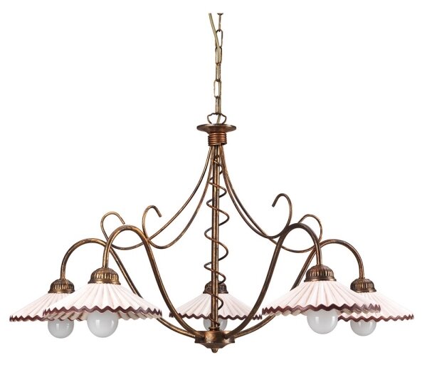 ONLI - Luster na reťazi ROSINA 5xE14/6W/230V