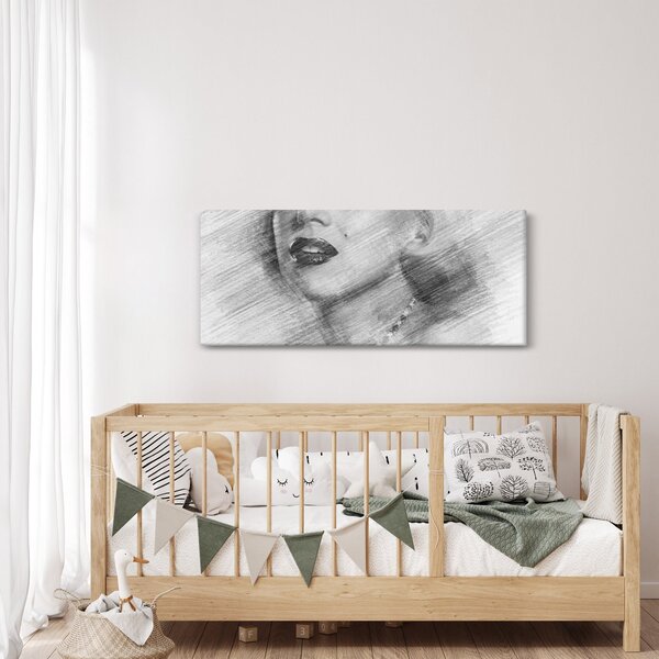 Obraz - Portrén Merilyn Monroe (120x50 cm)
