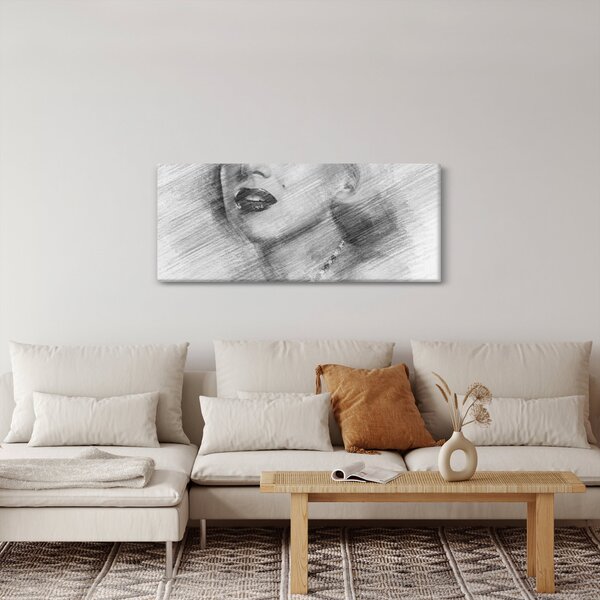 Obraz - Portrén Merilyn Monroe (120x50 cm)