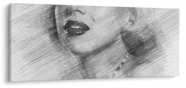 Obraz - Portrén Merilyn Monroe (120x50 cm)