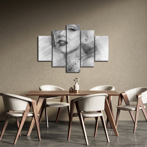 Obraz - Portrén Merilyn Monroe (150x105 cm)