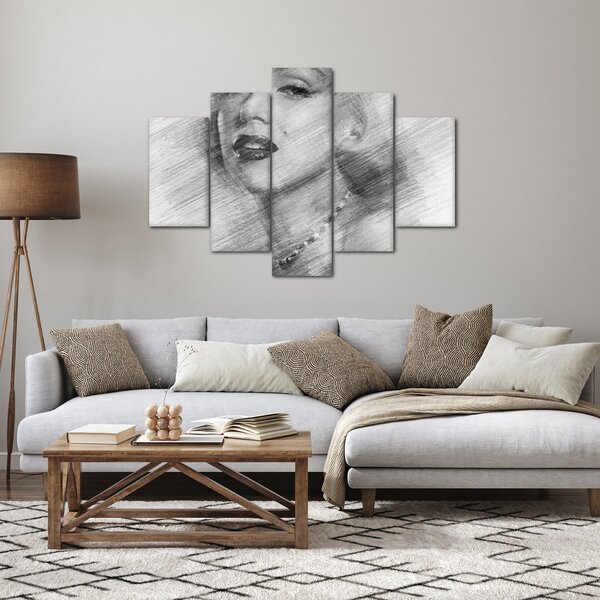 Obraz - Portrén Merilyn Monroe (150x105 cm)