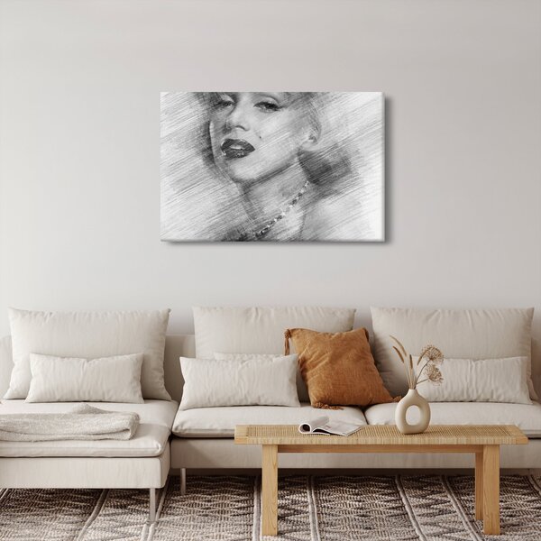 Obraz - Portrén Merilyn Monroe (90x60 cm)