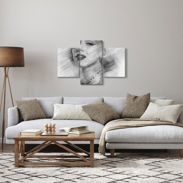 Obraz - Portrén Merilyn Monroe (90x60 cm)