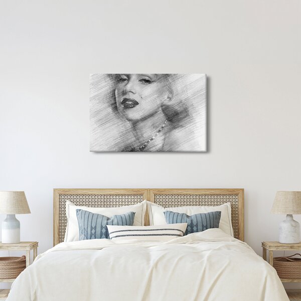 Obraz - Portrén Merilyn Monroe (90x60 cm)