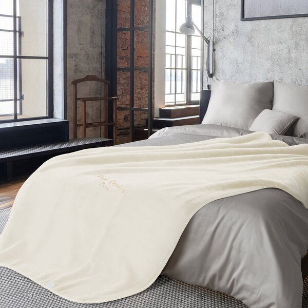 AKRYLOVÁ DEKA PIERRE CARDIN CLARA1 160X220 CM KRÉMOVÁ