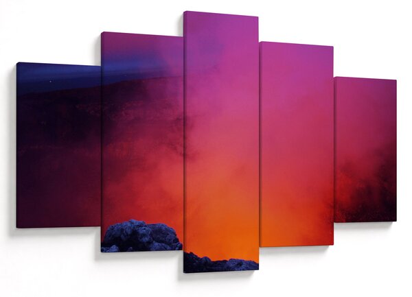 Obraz - sopka (150x105 cm)
