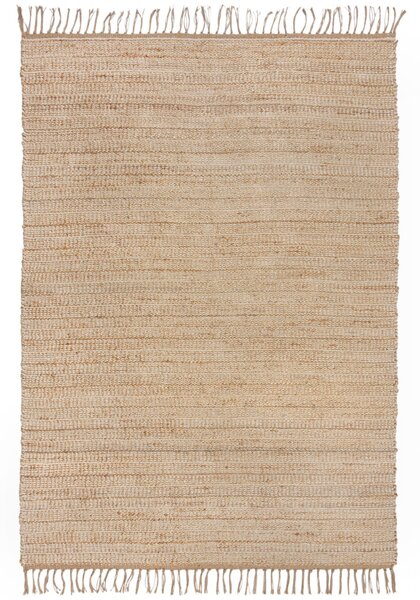 Flair Rugs koberce AKCIA: 200x290 cm Kusový koberec Levi Chenille Jute Natural - 200x290 cm