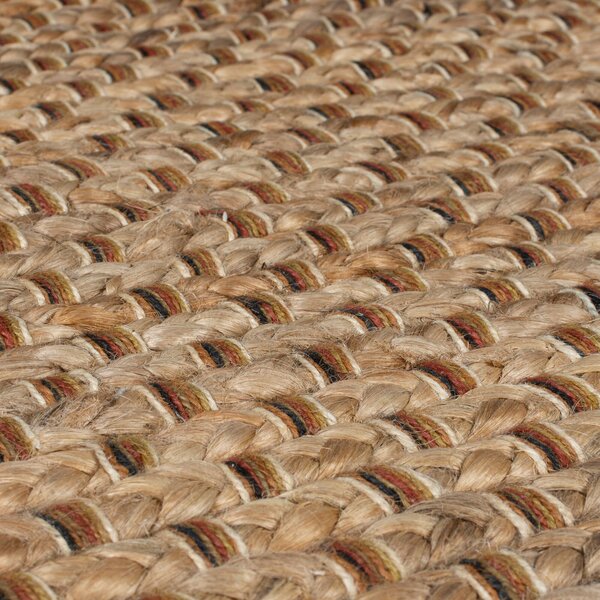 Flair Rugs, Kusový koberec Chunky Jute Sol Natural, 60x150, hnedá, chodba / predsieň