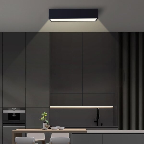 Immax NEO 07074-60-LED Stmievateľné stropné svietidlo CANTO 34W/230V čierna Tuya+DO