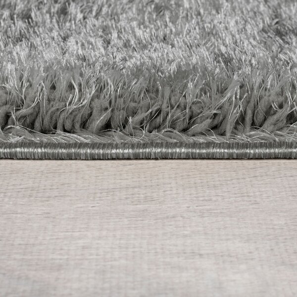 Flair Rugs, Kusový koberec Indulgence Velvet Pale Grey, 120x170, šedá, obývacia izba