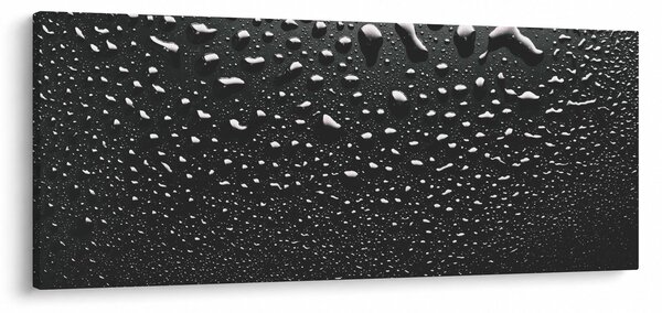 Obraz kvapiek vody (120x50 cm)