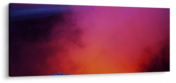 Obraz - sopka (120x50 cm)