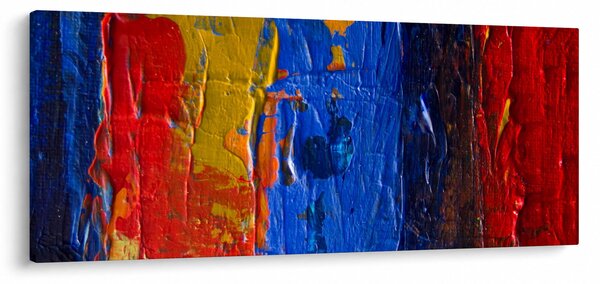 Obraz maliarskych farieb (120x50 cm)