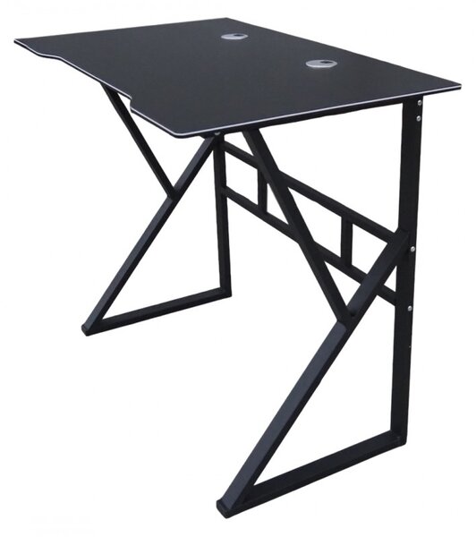 Herný počítačový stôl GAMER STL20CZ 100x60 cm čierny