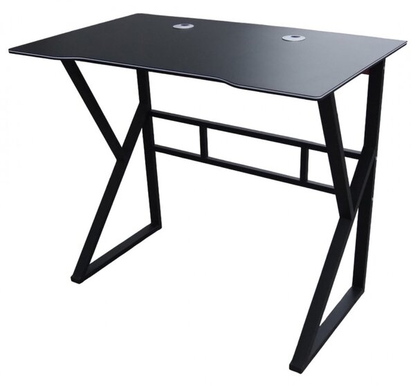Herný počítačový stôl GAMER STL20CZ 100x60 cm čierny