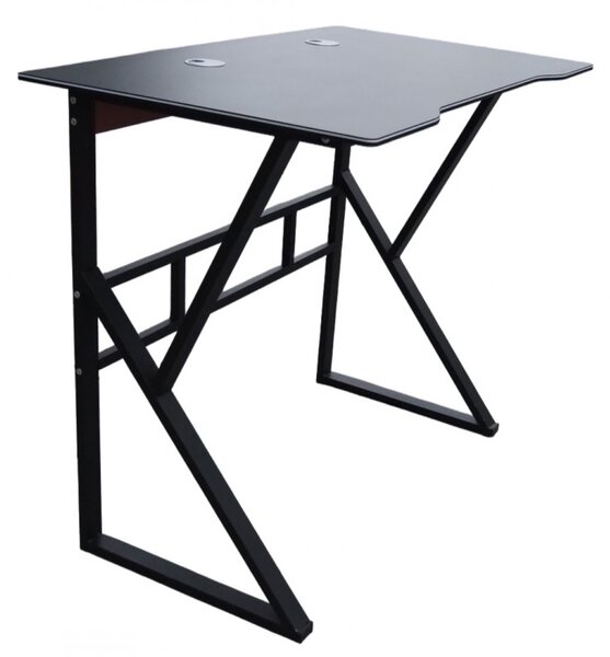 Herný počítačový stôl GAMER STL20CZ 100x60 cm čierny