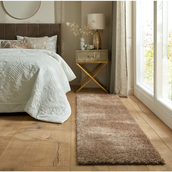 Flair Rugs, Behúň Indulgence Velvet Taupe, 60x230, hnedá, obývacia izba
