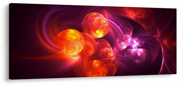 Obraz modernej abstrakcie (120x50 cm)