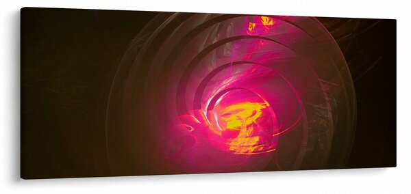 Obraz - abstrakcie špirály (120x50 cm)